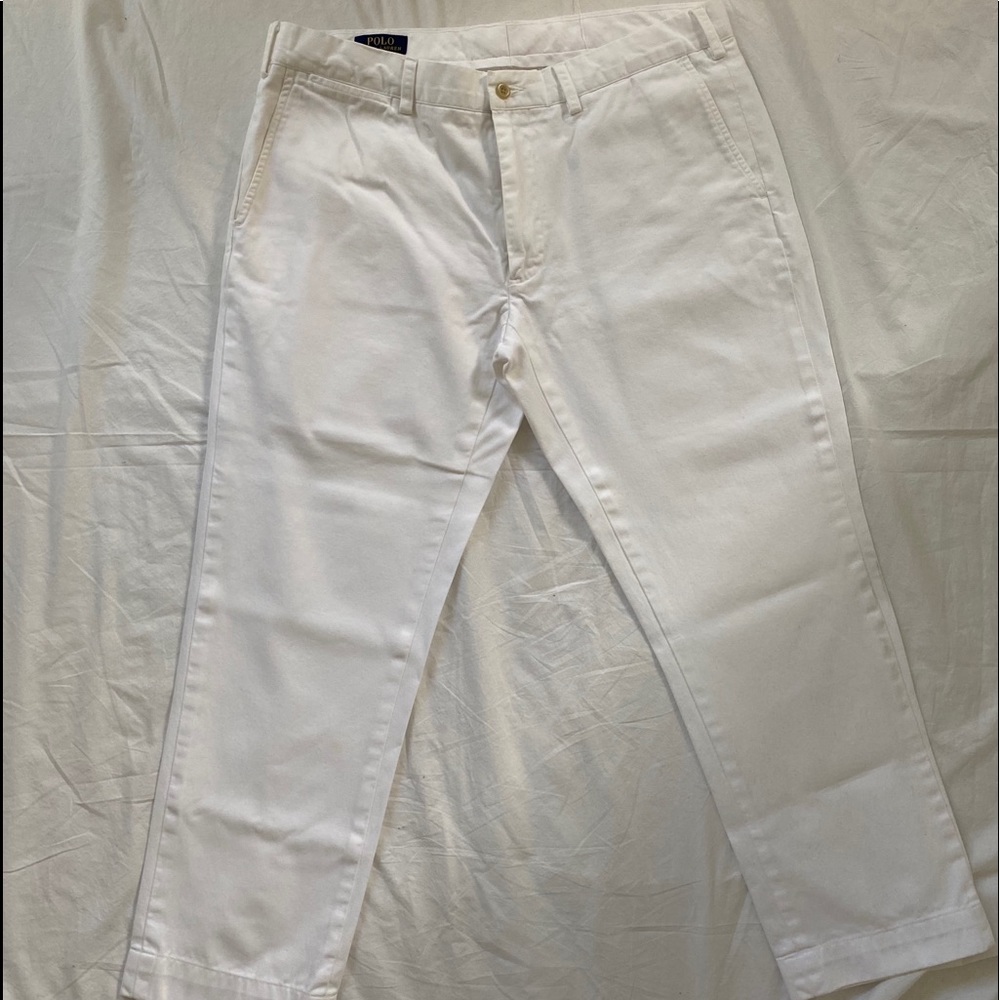 Men’s White Polo by Ralph Lauren Slim Fit